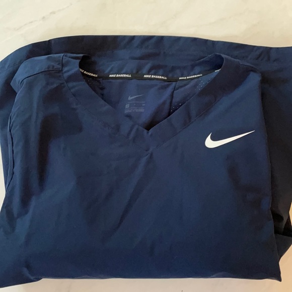 Nike Jackets \u0026 Coats | Nike Team Baseball Navy Hot Jacket XS, S, M | Color: Blue | Size: Xs | Msderry's Closet